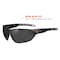 Ergodyne Anti-Fog Smoke Lens Matte Black Frameless Safety Glasses VALI-AF - alternate 4